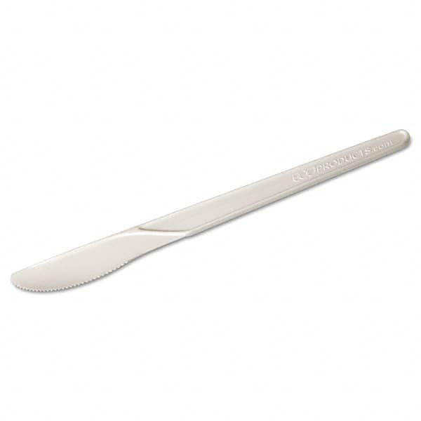 ECO PRODUCTS - Plantware Renewable & Compostable Knife - 6", 50/PK, 20 PK/CT - Eagle Tool & Supply