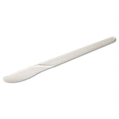 ECO PRODUCTS - Plantware Renewable & Compostable Knife - 6", 50/PK, 20 PK/CT - Eagle Tool & Supply