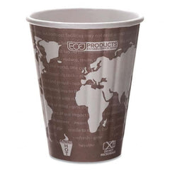 ECO PRODUCTS - World Art Renewable and Compostable Insulated Hot Cups, PLA, 8 oz, 40/Pack, 20 Packs/Carton - Eagle Tool & Supply