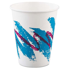 DART - Jazz Paper Hot Cups, 8 oz, Polycoated, 50/Bag, 20 Bags/Carton - Eagle Tool & Supply