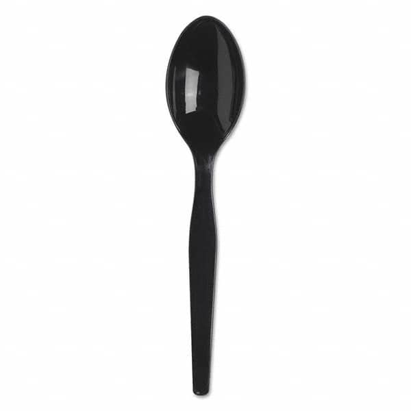 Dixie - SmartStock Plastic Cutlery Refill, Spoons, 6", Black, 40 Pack, 24 Packs/CT - Eagle Tool & Supply