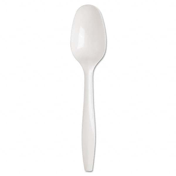 Dixie - SmartStock Plastic Cutlery Refill, 5.5in, Teaspoon, White, 40/Pack, 24 Packs/Case - Eagle Tool & Supply