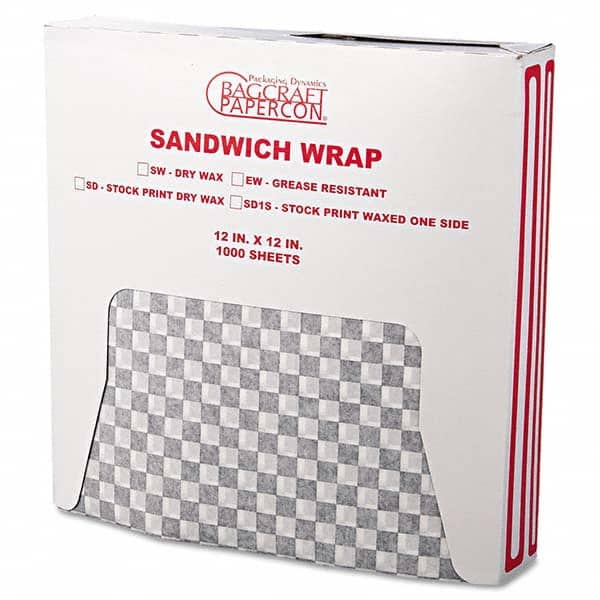 Bagcraft Papercon - Foil & Plastic Wrap Breakroom Accessory Type: Paper Wrap For Use With: Food Protection - Eagle Tool & Supply