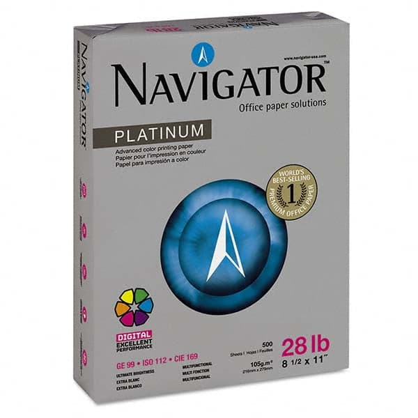 Navigator - Office Machine Supplies & Accessories Office Machine/Equipment Accessory Type: Copy Paper For Use With: Copiers; Fax Machines; Laser Printers - Eagle Tool & Supply
