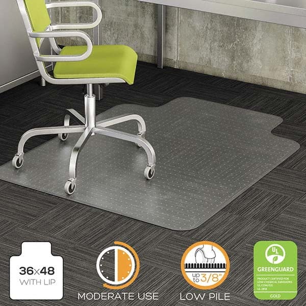 Deflect-o - Chair Mats Style: Beveled Edge Shape: Rectangular - Eagle Tool & Supply