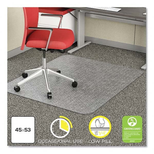 Deflect-o - Chair Mats Style: Straight Edge Shape: Rectangular - Eagle Tool & Supply