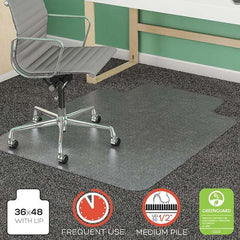 Deflect-o - Chair Mats Style: Beveled Edge Shape: Rectangular - Eagle Tool & Supply