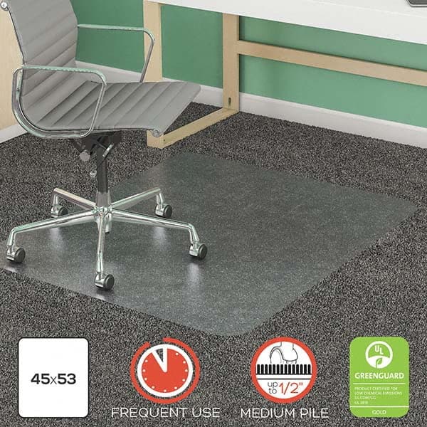 Deflect-o - Chair Mats Style: Beveled Edge Shape: Rectangular - Eagle Tool & Supply