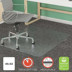 Deflect-o - Chair Mats Style: Beveled Edge Shape: Rectangular - Eagle Tool & Supply