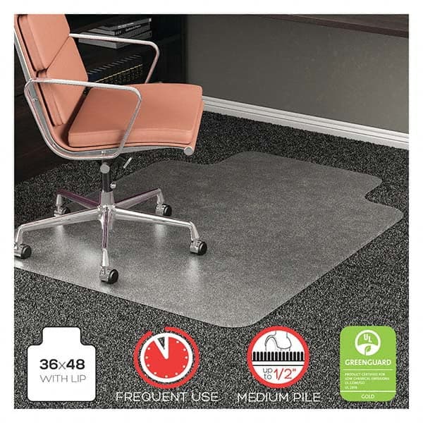 Deflect-o - Chair Mats Style: Beveled Edge Shape: Rectangular - Eagle Tool & Supply