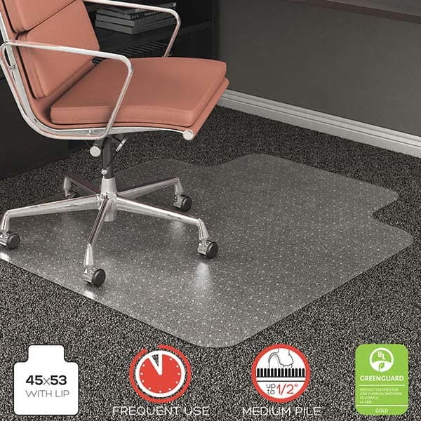 Deflect-o - Chair Mats Style: Beveled Edge Shape: Rectangular - Eagle Tool & Supply