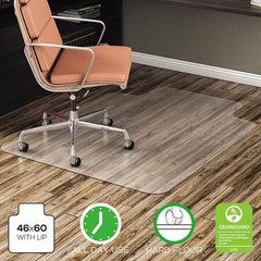 Deflect-o - Chair Mats Style: Straight Edge Shape: Workstation - Eagle Tool & Supply