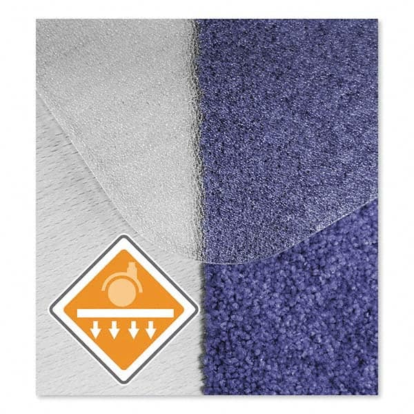 Floortex - Chair Mats Style: Straight Edge Shape: Rectangular - Eagle Tool & Supply