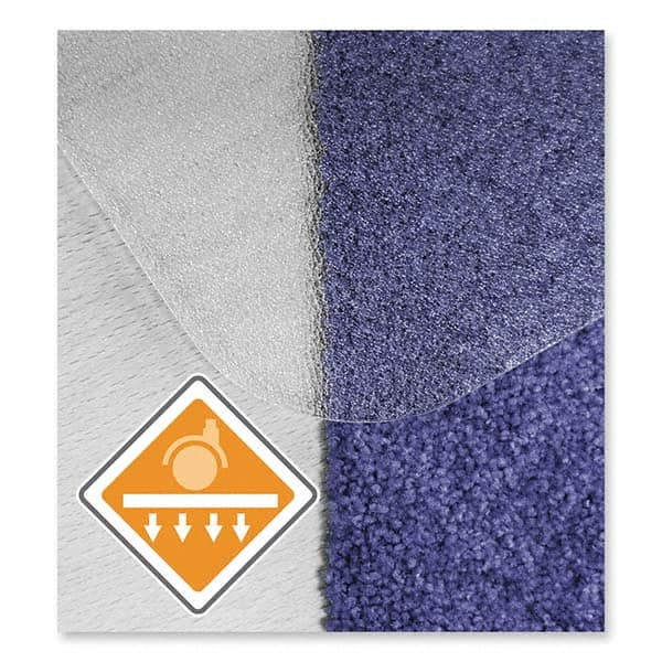 Floortex - Chair Mats Style: Straight Edge Shape: Rectangular - Eagle Tool & Supply