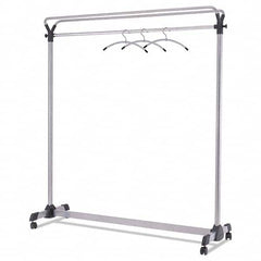 Alba - Coat Racks, Hooks & Shelving Type: Floor Rack Number of Hooks: 2 - Eagle Tool & Supply