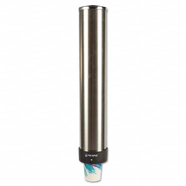 San Jamar - Office Machine Supplies & Accessories Office Machine/Equipment Accessory Type: Cup Dispenser For Use With: 12-24 Oz Cups - Eagle Tool & Supply