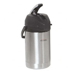 Bunn - Coffee, Tea & Accessories Breakroom Accessory Type: Carafe Breakroom Accessory Description: 2.5 Liter Lever Action Airpot - Eagle Tool & Supply