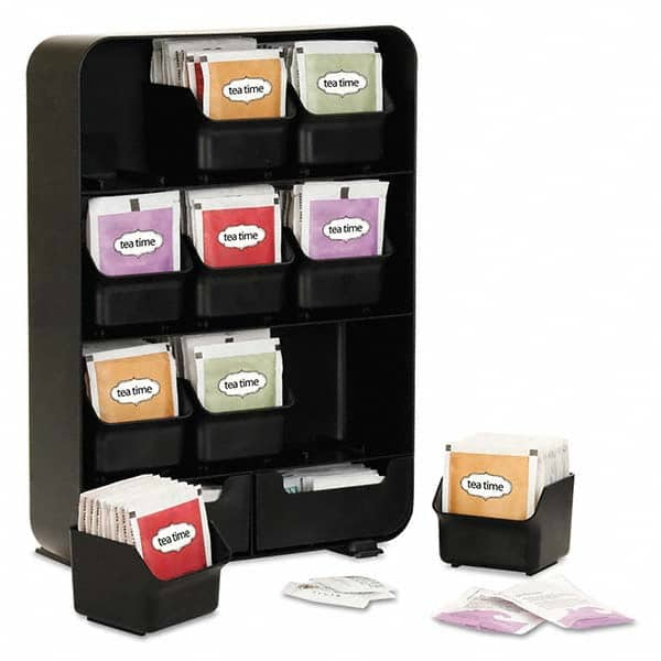 Mind Reader - Coffee, Tea & Accessories Breakroom Accessory Type: Tea Bag Holder Breakroom Accessory Description: Baggy Nine-Drawer Tea Bag and Accessory Holder - Eagle Tool & Supply