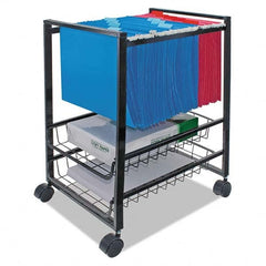 ADVANTUS - Compartment Storage Boxes & Bins Type: File Boxes-Portable Number of Compartments: 2.000 - Eagle Tool & Supply