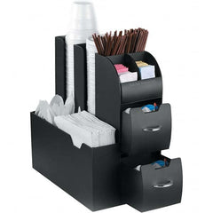 Mind Reader - Condiments & Dispensers Breakroom Accessory Type: Condiment Dispenser Breakroom Accessory Description: Coffee Condiment Caddy Organizer - Eagle Tool & Supply