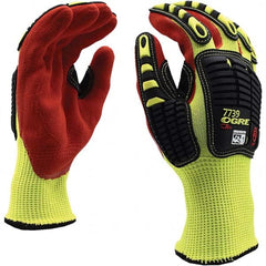 Cordova - Size 2XL (11), ANSI Cut Lvl A5, ANSI Puncture Lvl 4, ANSI Abrasion Lvl 6, Nitrile Coated Cut & Puncture Resistant Gloves - Eagle Tool & Supply