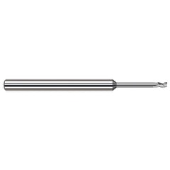 Harvey Tool - Square End Mills; Mill Diameter (Inch): 5/64 ; Mill Diameter (Decimal Inch): 0.0780 ; Length of Cut (Decimal Inch): 0.1170 ; Material: Solid Carbide ; Finish/Coating: Uncoated ; Shank Diameter (Inch): 1/8 - Exact Industrial Supply