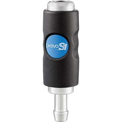 Prevost - Pneumatic Hose Fittings & Couplings Type: Coupler Thread Size: 3/8 - Eagle Tool & Supply