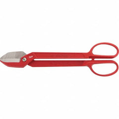 Milwaukee Tool - Snips Snip Type: Tinner's Snip Cut Direction: Straight - Eagle Tool & Supply