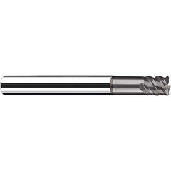 Fraisa - 1/2" Diam 4 Flute Solid Carbide 0.06" Corner Radius End Mill - Eagle Tool & Supply