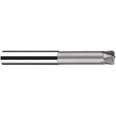 Fraisa - 8mm Diam Solid Carbide Single End 4 Flute High-Feed End Mill - Eagle Tool & Supply