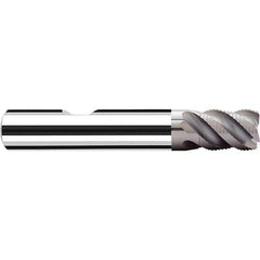 Fraisa - 1/4" Diam, 3/8" LOC, 4 Flute Solid Carbide Roughing Square End Mill - Eagle Tool & Supply