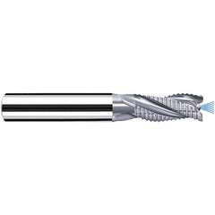 Fraisa - 10mm Diam, 22mm LOC, 3 Flute Solid Carbide Roughing Square End Mill - Eagle Tool & Supply