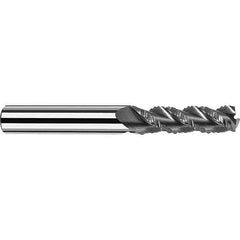 Fraisa - 5/8" Diam, 2-1/2" LOC, 3 Flute Solid Carbide Roughing Square End Mill - Eagle Tool & Supply