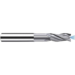 Fraisa - 8mm Diam, 18mm LOC, 3 Flute Solid Carbide Roughing Square End Mill - Eagle Tool & Supply