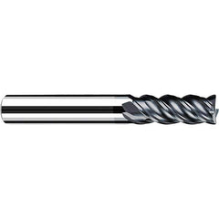 Fraisa - 1/4" Diam 4 Flute Solid Carbide 0.02" Corner Radius End Mill - Eagle Tool & Supply