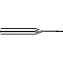 Fraisa - 3mm Diam, 6mm LOC, 2 Flute Solid Carbide Ball End Mill - Eagle Tool & Supply