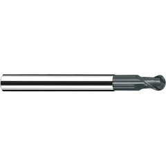Fraisa - 3/8" Diam, 3/8" LOC, 2 Flute Solid Carbide Ball End Mill - Eagle Tool & Supply