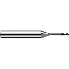 Fraisa - 6mm Diam, 6mm LOC, 2 Flute Solid Carbide Ball End Mill - Eagle Tool & Supply