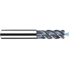 Fraisa - 12mm Diam 4 Flute Solid Carbide 1mm Corner Radius End Mill - Eagle Tool & Supply