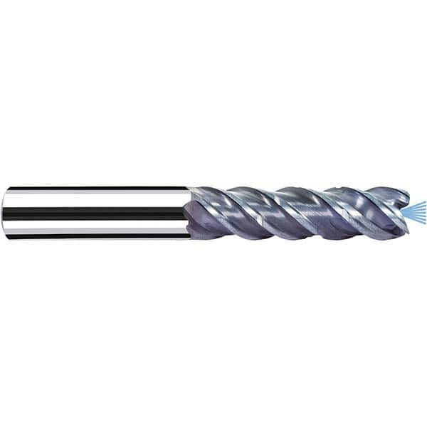 Fraisa - 3/4" Diam 4 Flute Solid Carbide 0.008" Corner Radius End Mill - Eagle Tool & Supply