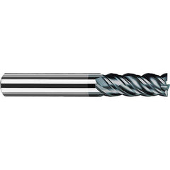 Fraisa - 1/8" Diam 4 Flute Solid Carbide 0.01" Corner Radius End Mill - Eagle Tool & Supply