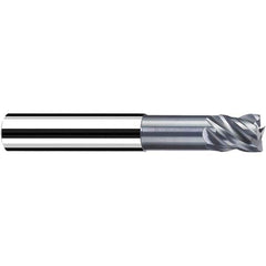 Fraisa - 4mm, 5mm LOC, 57mm OAL, 4 Flute Solid Carbide Square End Mill - Eagle Tool & Supply