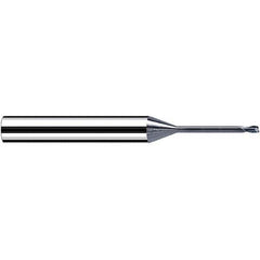 Fraisa - 1mm, 6mm LOC, 61mm OAL, 2 Flute Solid Carbide Square End Mill - Eagle Tool & Supply