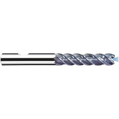 Fraisa - 6mm Diam 4 Flute Solid Carbide 0.1mm Corner Radius End Mill - Eagle Tool & Supply