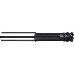 Fraisa - 1/8" Diam 4 Flute Solid Carbide 0.02" Corner Radius End Mill - Eagle Tool & Supply