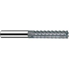 Fraisa - 3/4, 3-1/2" LOC, 3/4" Shank Diam, 6" OAL, 10 Flute Solid Carbide Square End Mill - Eagle Tool & Supply