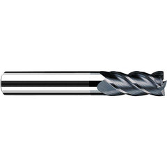 Fraisa - 1, 2" LOC, 1" Shank Diam, 5" OAL, 4 Flute Solid Carbide Square End Mill - Eagle Tool & Supply