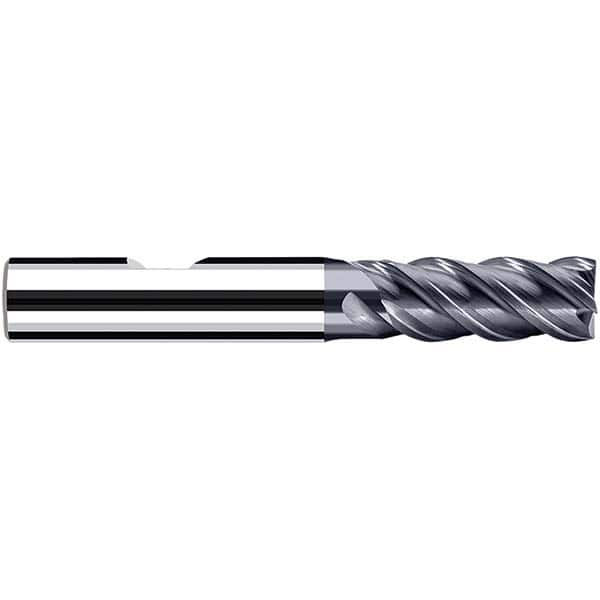 Fraisa - 1mm, 3mm LOC, 57mm OAL, 4 Flute Solid Carbide Square End Mill - Eagle Tool & Supply