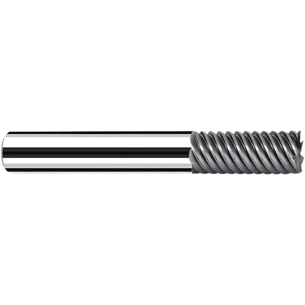 Fraisa - 5mm, 13mm LOC, 57mm OAL, 5 Flute Solid Carbide Square End Mill - Eagle Tool & Supply