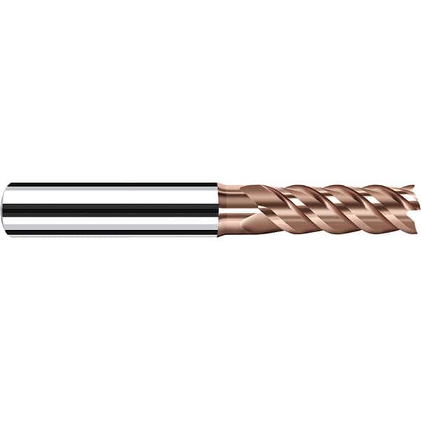 Fraisa - 3/8" Diam 4 Flute Solid Carbide 0.008" Corner Radius End Mill - Eagle Tool & Supply
